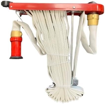 Standpipe Assembled Paragon 75ft Fire Hose & Rack Ready to be applied on Fire Sprinkler System - Nozzle Included image 0