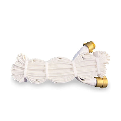 Standpipe Paragon Single Jacket Rack and Reel Sprinkler Fire Hose w/Brass NPSH/NST Coupling Adapter - Ready to be Clipped in 1 1/2